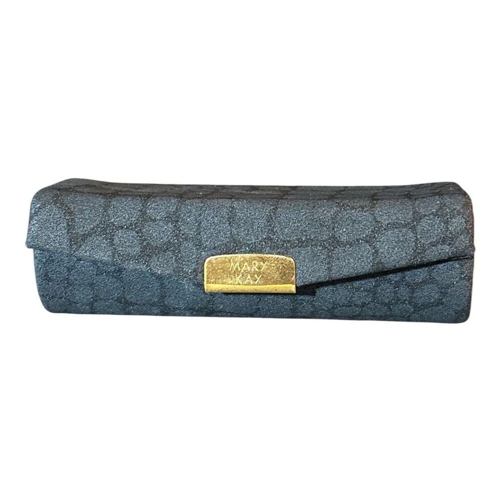 Mary Kay Black Lipstick Case With Mirror Purse Handbag Travel